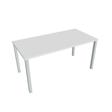 HOBIS kancelársky stôl rovný - US 1600, biela