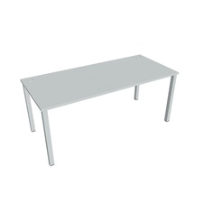HOBIS kancelársky stôl rovný - US 1800, sivá