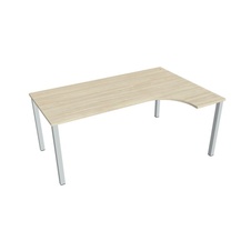 HOBIS kancelársky stôl, ergo pravý - UE 1800 L, agát