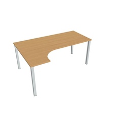 HOBIS kancelársky stôl, ergo pravý - UE 1800 P, buk
