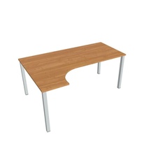 HOBIS kancelársky stôl, ergo pravý - UE 1800 P, jelša