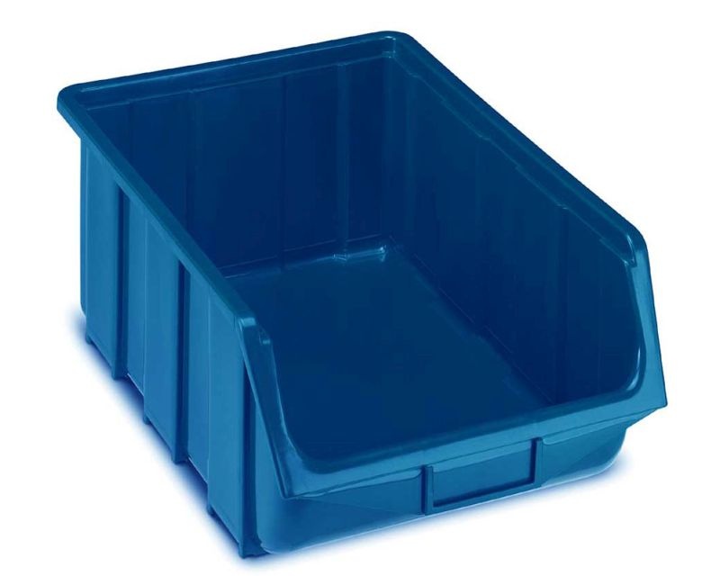 Plastový stohovateľný box 115, modrý