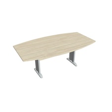 HOBIS kancelársky stôl jednací tvarový - CJ 200, agát