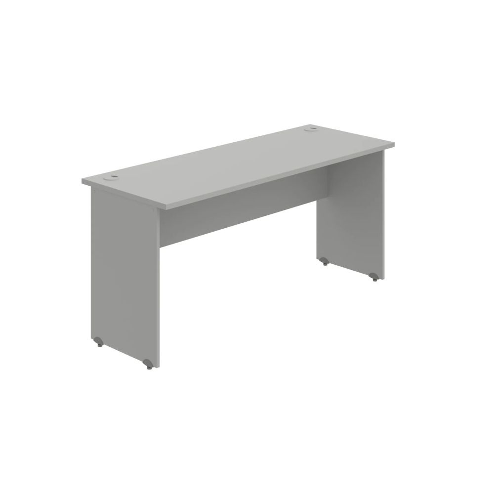 HOBIS pracovný stôl rovný - GE 1600, sivá