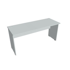 HOBIS pracovný stôl rovný - GE 1600, sivá