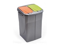 Odpadkový kôš duo 46l na sklo, tetrapak