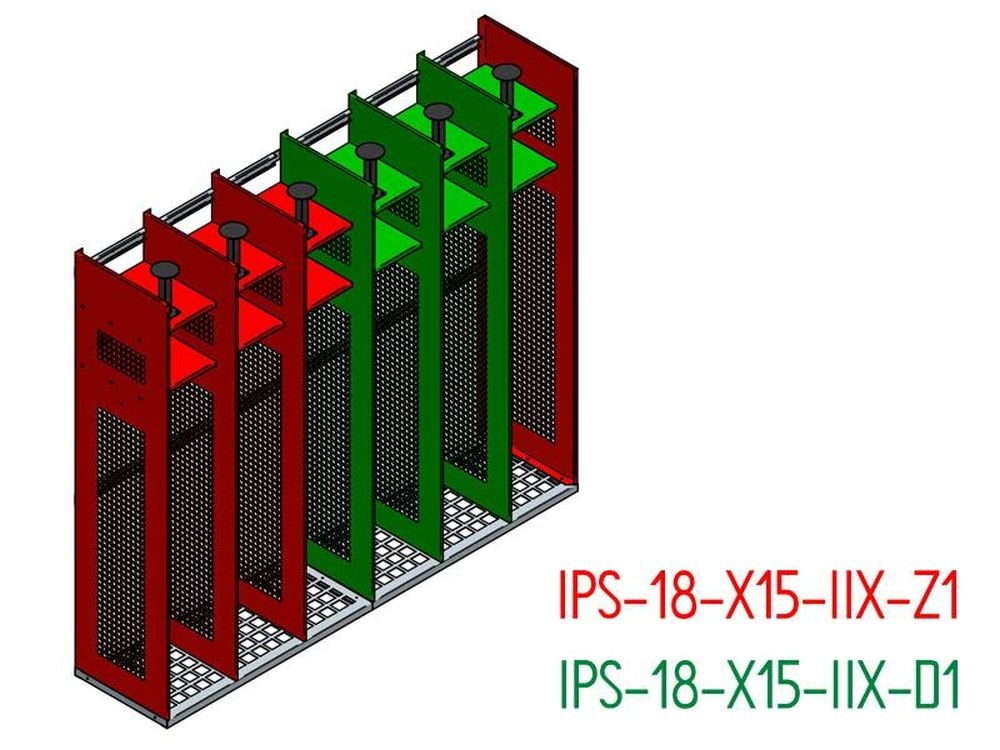 Hasičská skriňa IPS - doplňujúca zostava