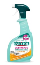 SANYTOL - dezinfekcia kuchyne, silne odmasťujúci sprej 500 ml