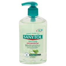 SANYTOL - dezinfekčné mydlo hydratujúce 250 ml