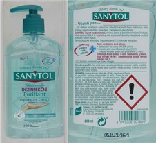 SANYTOL - dezinfekčné mydlo Purifiant 250 ml - 1