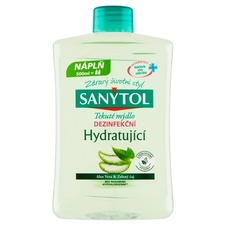 SANYTOL - náplň, dezinfekčné mydlá hydratačné 500 ml