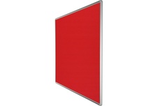 Textilná nástenka ekoTAB červená 1200x900 - 1
