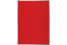 Textilná nástenka ekoTAB červená 750x1000