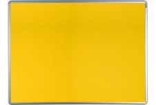 Textilná nástenka ekoTAB žltá 600x900