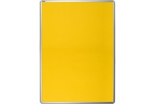 Textilná nástenka ekoTAB žltá 750x1000