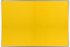 Textilná nástenka ekoTAB žltá 1200x1000