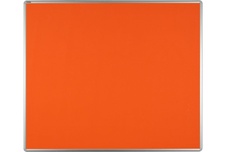 Textilná nástenka ekoTAB oranžová 1200x900