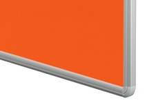 Textilná tabuľa ekoTAB oranžová 1200x1000 - 2