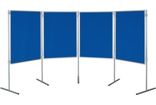 Textilný paraván ekoTAB modrý 1200x900 - 2