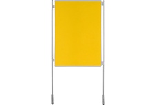 Textilný paraván ekoTAB žltý 1200x900