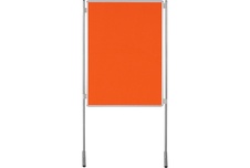 Textilný paraván ekoTAB oranžový 1200x900