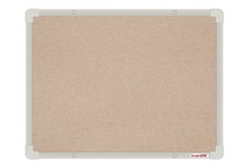 Textilná nástenka boardOK so strieborným rámom 600x450