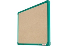 Textilná nástenka boardOK so zeleným rámom 600x450 - 1