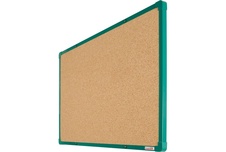 Korková nástenka boardOK so zeleným rámom 600x900 - 1