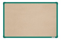 Textilná nástenka boardOK so zeleným rámom 600x900