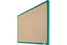 Textilná nástenka boardOK so zeleným rámom 600x900 - 1