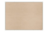 Textilná nástenka boardOK so strieborným rámom 1200x900