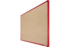 Textilná nástenka boardOK s červeným rámom 1200x900 - 1