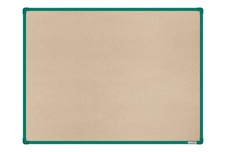 Textilná nástenka boardOK so zeleným rámom 1200x900