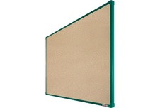 Textilná nástenka boardOK so zeleným rámom 1200x900 - 1