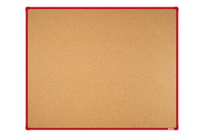Korková nástenka boardOK s červeným rámom 1500x1200