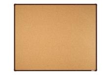 Korková nástenka boardOK s hnedým rámom 1500x1200
