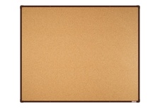 Korková nástenka boardOK s hnedým rámom 1500x1200