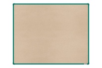 Textilná nástenka boardOK so zeleným rámom 1500x1200