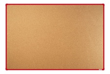 Korková nástenka boardOK s červeným rámom 1800x1200