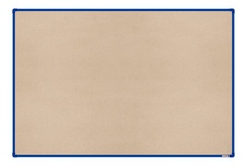 Textilná nástenka boardOK s modrým rámom 1800x1200