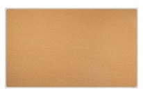 Oznámenie Cork boardOK strieborný rámik 2000x1200