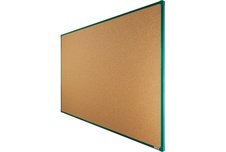 Korková nástenka boardOK so zeleným rámom 2000x1200 - 1
