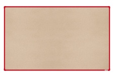 Textilná nástenka boardOK s červeným rámom 2000x1200