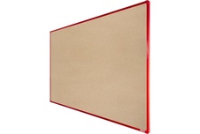 Textilná nástenka boardOK s červeným rámom 2000x1200 - 1