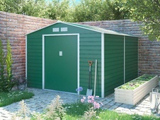 Záhradný domček G21 GAH 884 - 277 x 319 cm, zelený - 1