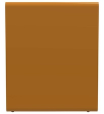 Kôš na triedený odpad - cartridge, Rossignol Cubatri, 55965, 65 L, uzamykateľný, hnedý - 2
