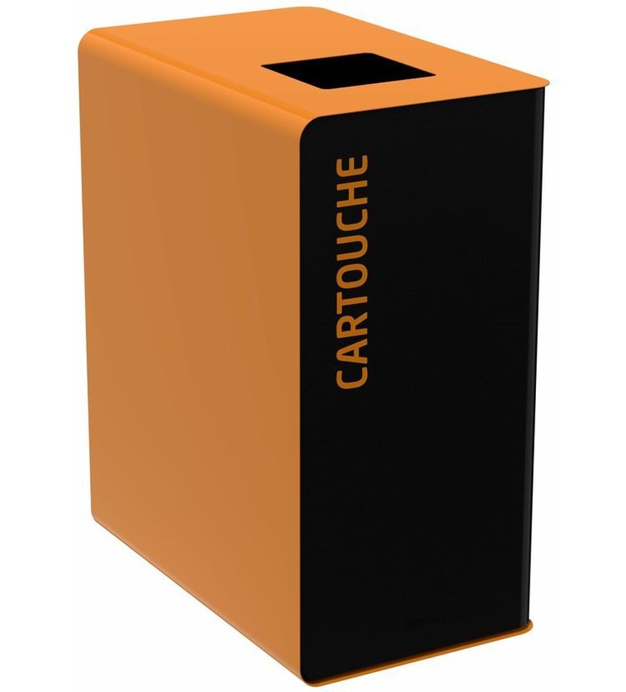 Kôš na triedený odpad - cartridge, Rossignol Cubatri 55417, 90 L, hnedý