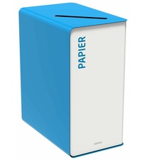 Kôš na triedený odpad - papier, Rossignol Cubatri, 55870, 65 L, modrý