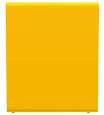 Kôš na triedený odpad - plast, Rossignol Cubatri, 55881, 65 L, uzamykateľný, žltý - 2