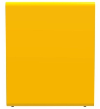 Kôš na triedený odpad - plast, Rossignol Cubatri, 55881, 65 L, uzamykateľný, žltý - 2
